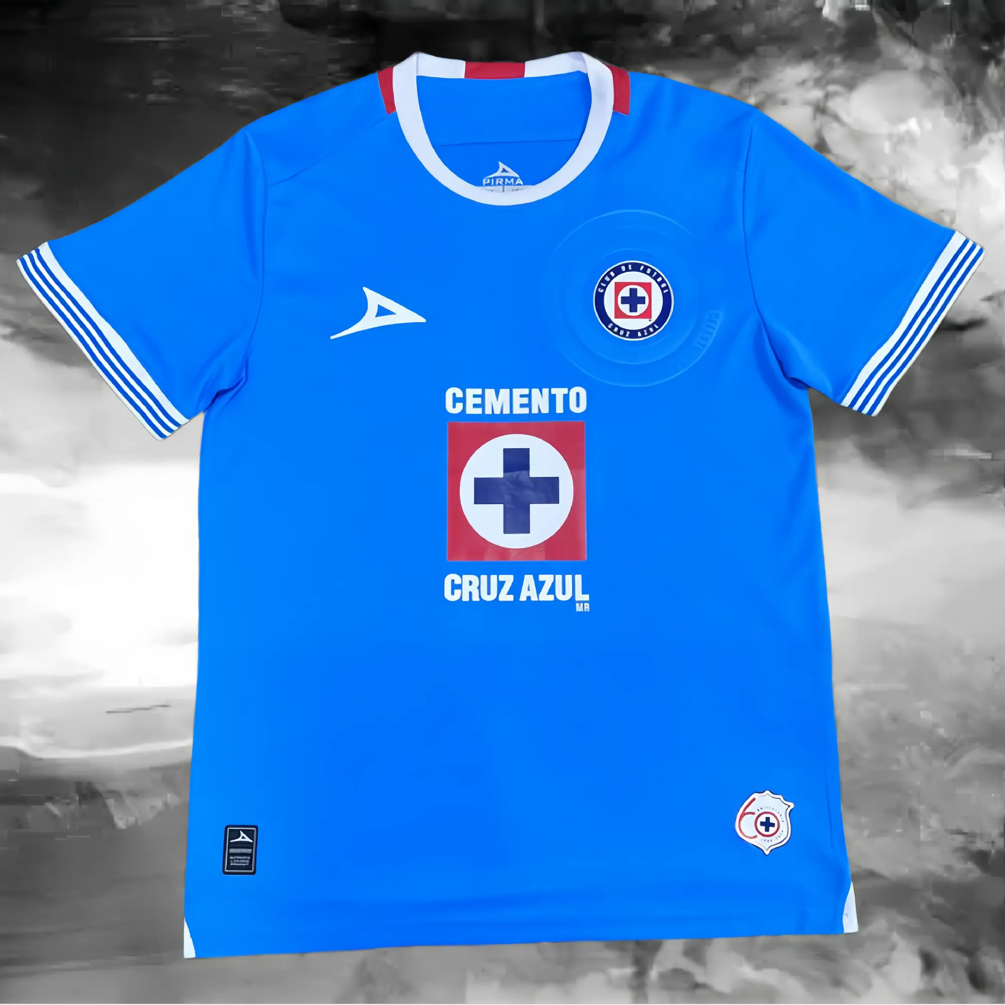 2425 Mexico Cruz Azul Home Fan Edition Short-Sleeve Jersey
