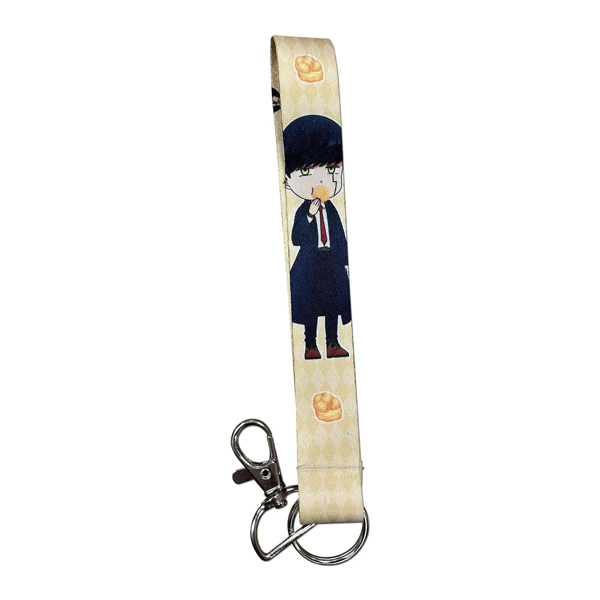 MASHLE: MAGIC AND MUSCLES - SD Mash Burnedead eat puffs Wristband Lanyard