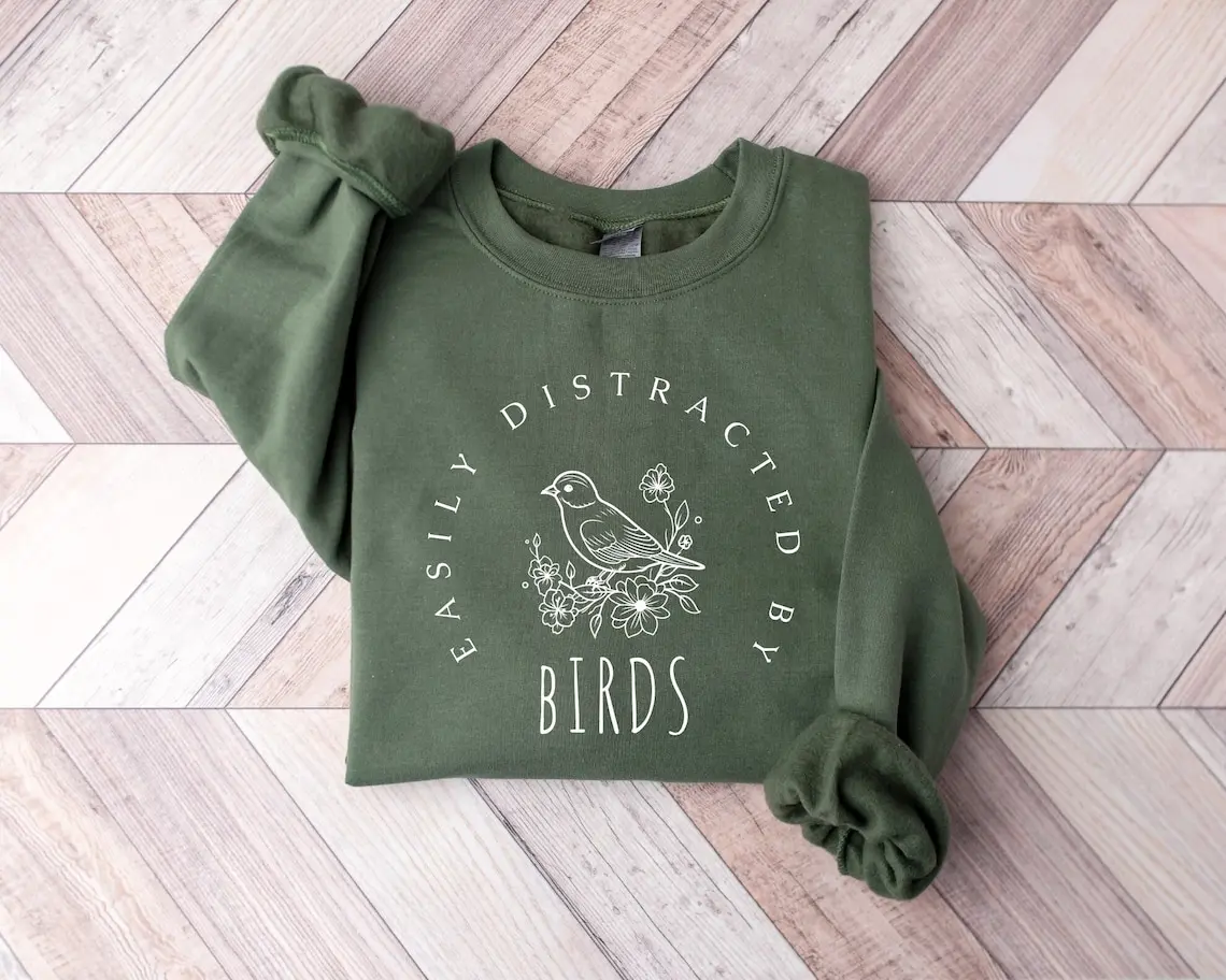 Bird Nerd Sweatshirt, Bird Watching Sweatshirt, Bird Lover, Nature Lover Shirt, Funny Bird Watcher Shirt, Bird Nerd Hoodie,National Bird Day