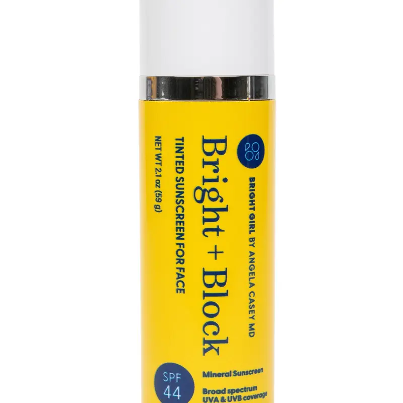 Bright Girl by Angela Casey MD Bright+Block SPF 44 Tinted Mineral Sunscreen HSA/FSA Eligible