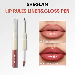 SHEGLAM Lip Rules Liner & Gloss Pen-Play Fair Makeup Lipliner-Effortlessbeauty- Coachella-#Summervibes-mothersdaygift