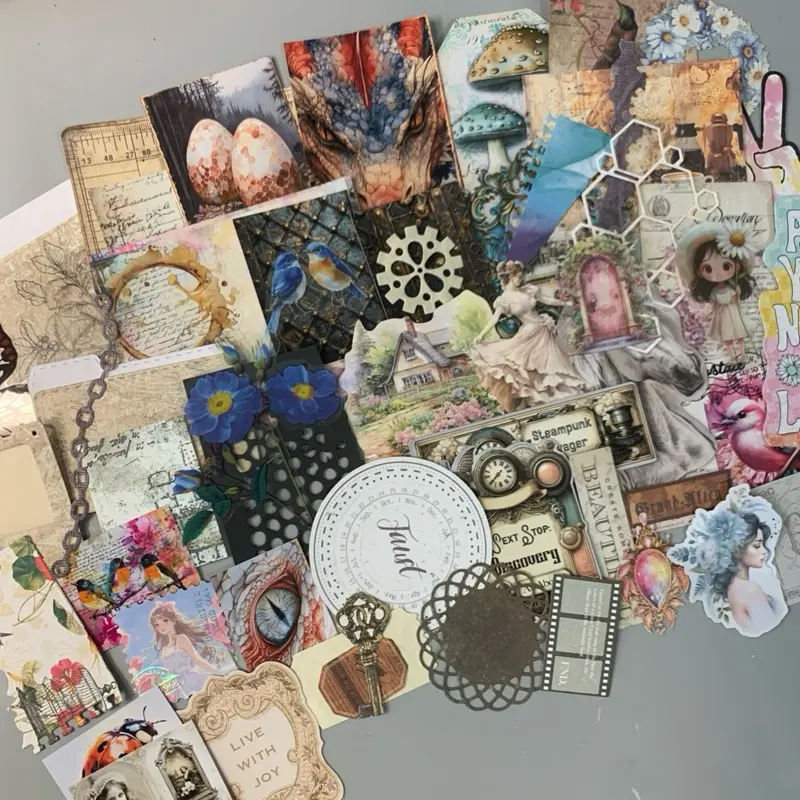 50 pc Handmade ephemera packs