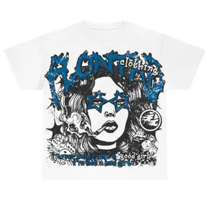 Military Blue 4s Flontae T-Shirt Be Quiet Graphic Top Womenswear Breathable Hoodie Oversize Tshirt