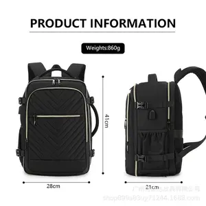 Qianlai Large Capacity Backpack New Upgraded Version Multi-color Unisex Cross-border Trade Large Backpack Business Commuting 41cm x 28cm x 21cm