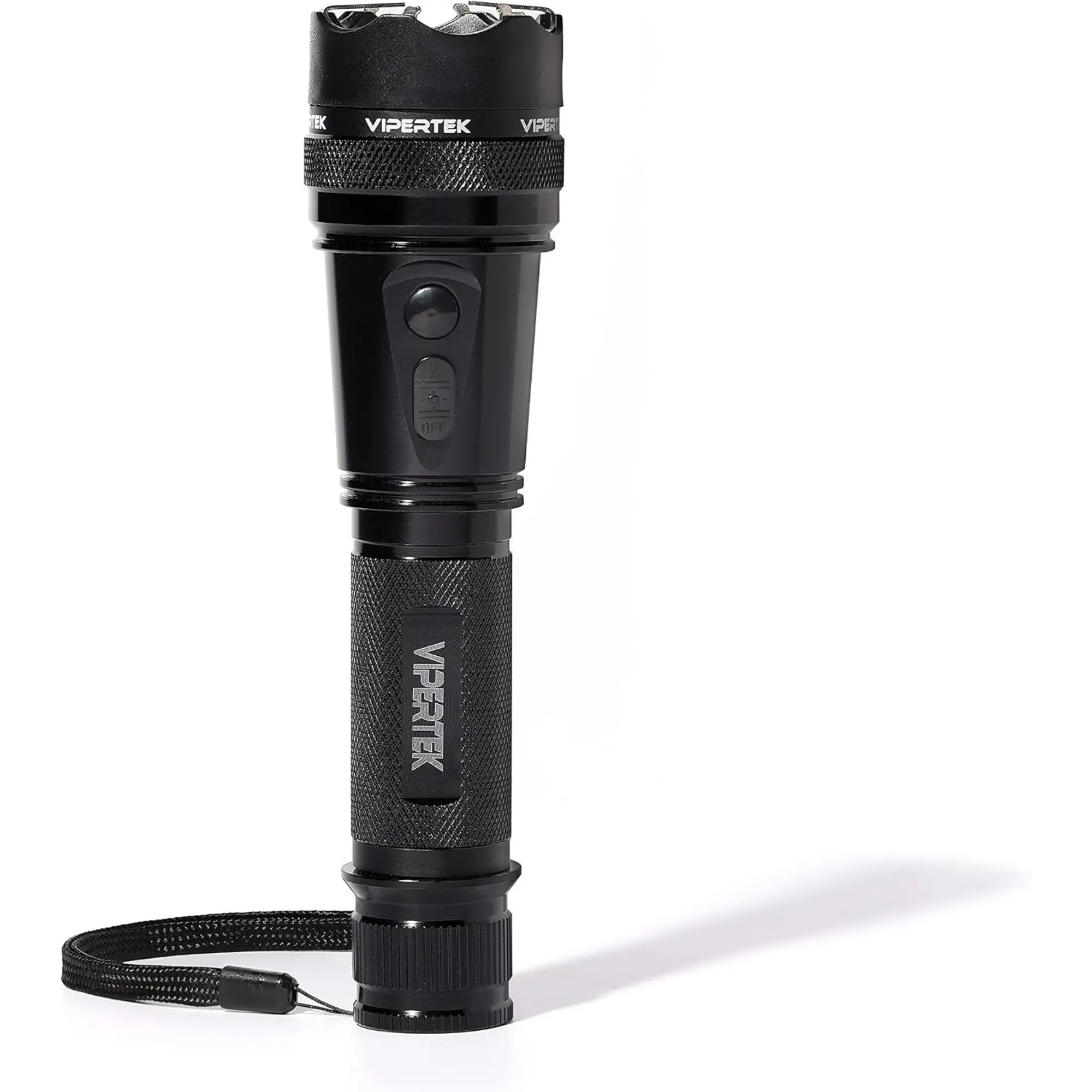 VIPERTEK VTS-195 Aluminum Rechargeable LED Torch - Sports & Outdoor Lights & Lanterns for Camping, Hiking