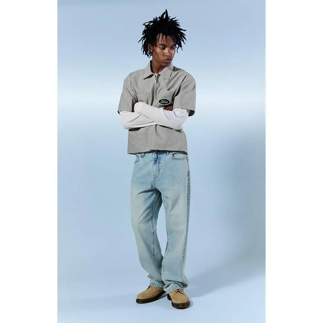 Pacsun Men's Dylan Baggy Jeans Light Indigo Pacsun Men's Dylan Baggy Jeans Light Indigo