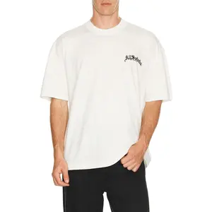 ALLSAINTS Descent Tee in Ashen White