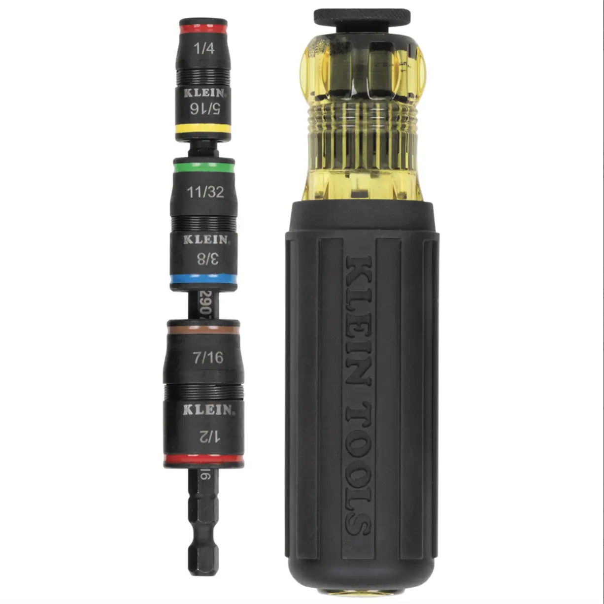 Klein Tools 7-in-1 Impact Flip Socket with Handle 32900 OR 32900R