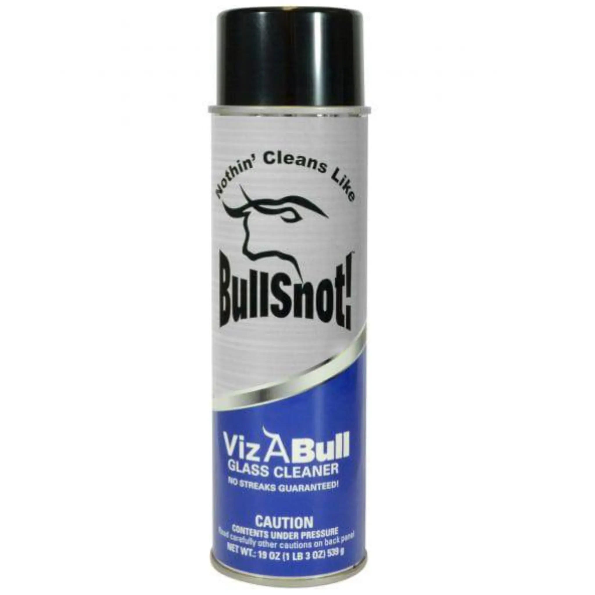 BullSnot VizABull 19 oz Car Windshield Cleaner - Streak-Free Windshield Spray, Automotive Detailing Product for Vehicles