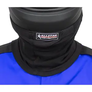 Helmet Skirt Non-SFI Single Layer Black