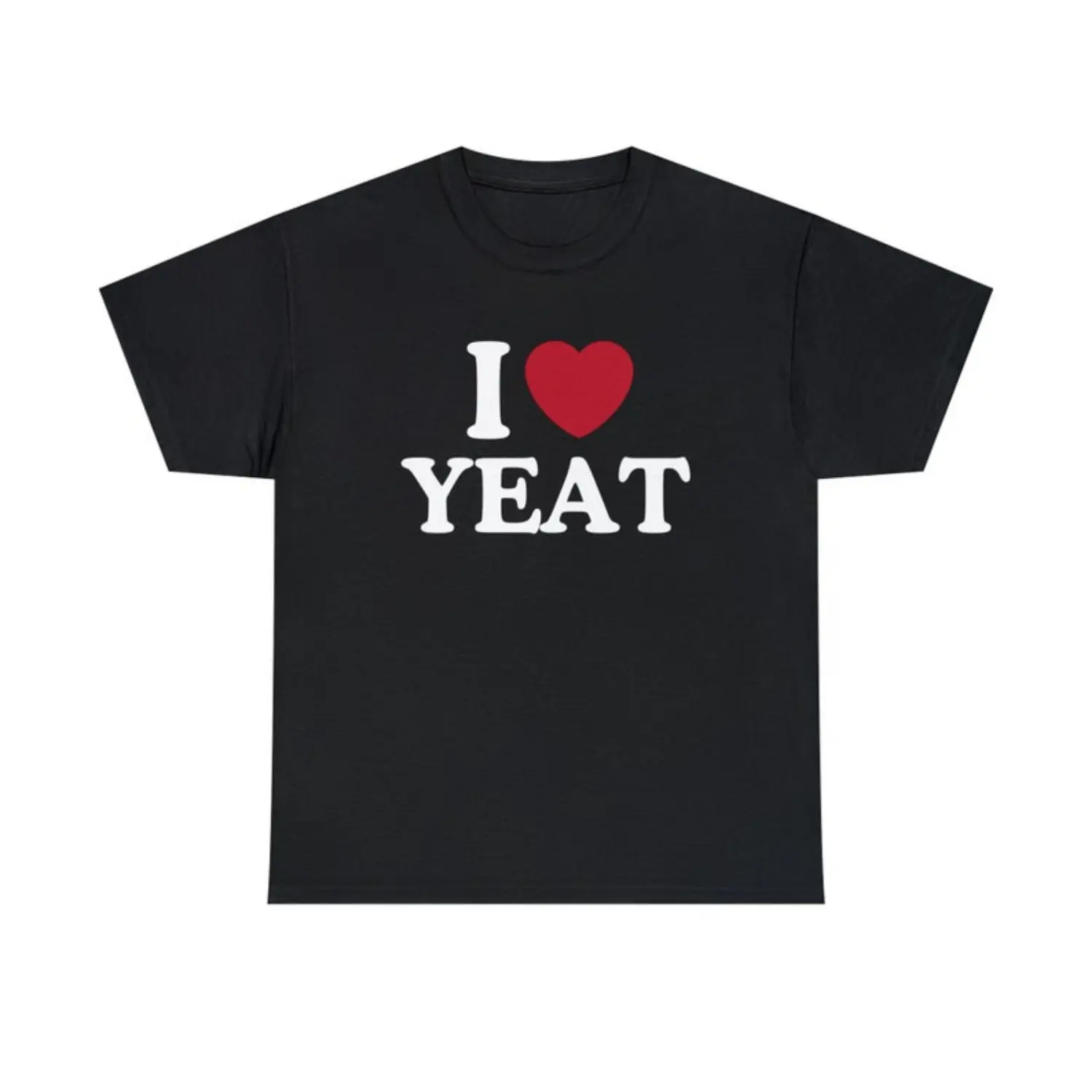 Yeat-Loving Graphic Short-Sleeve Cotton Knit T-Shirt - Round Neck Casual Sports Top, Breathable Fabric for Casual Sports Activities, Funny Graphic T Shirt, Tshirt, Graphic T Shirts