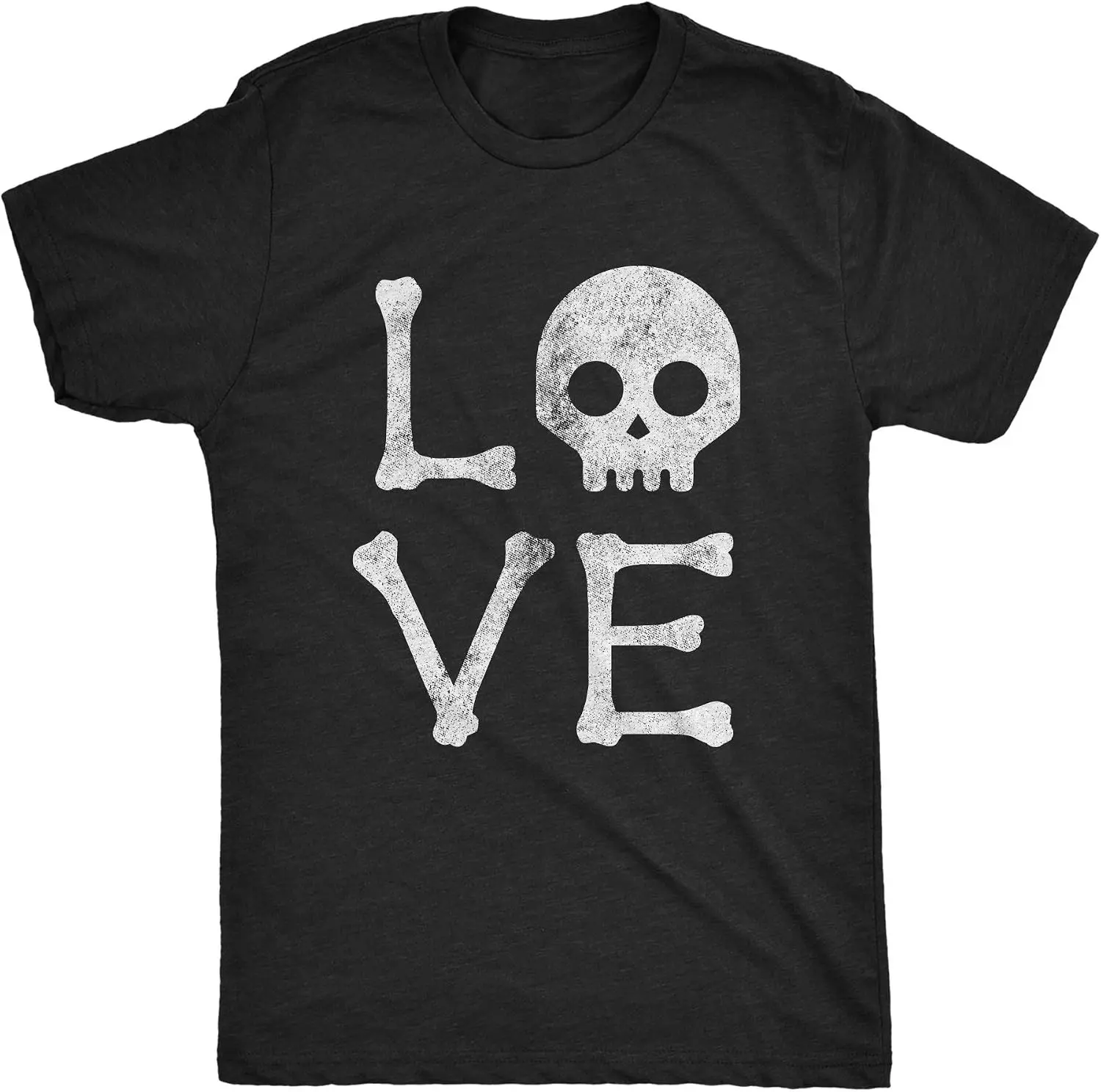 Men's Funny Halloween T-Shirt, Playful Skeleton & Vampire Printed Soft Cotton Tee, Casual Round Neck Short-Sleeve Streetwear Top, Shortsleeve, Crew Neck, Humorous, Funny Skeleton, Vampires, Menswear, Humor And Halloween Vibes, Spooky, Tshirt, Clothes, Ske