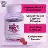 Lemme Focus Concentration & Brain Health Gummies with Cognizin Citicoline, Lion's Mane Mushroom, Vitamin B12 to Support Focus + Concentration - Gluten Free, Caffeine Free, Strawberry (50 Count)