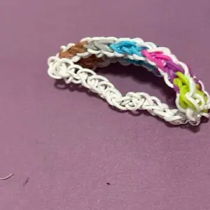 Multicolor basic loom bracelet
