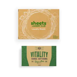 Laundry Detergent Sheets + Dryer Sheets Bundle – Eco Friendly Laundry Starter Kit