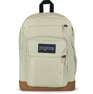 JanSport Cool Student Backpack, Beige Light 01, laptop backpack, student backpack, Father's Day gift, back-to-school gift