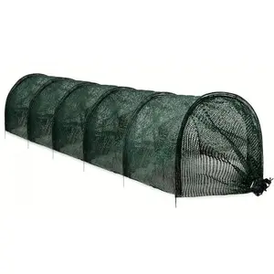 Garden Tunnel Shade Net Cover, Shade Net Tunnel Plant Row Cover, Plant Gardening Net for Greenhouse Garden Patio Plants