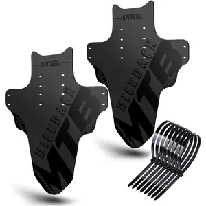 Mudguards Mountain Bike, 2 Pieces Mudguard Fit 20-29 Inch MTB Mudguard Front and Rear Compatible Bicycle Splash Guard