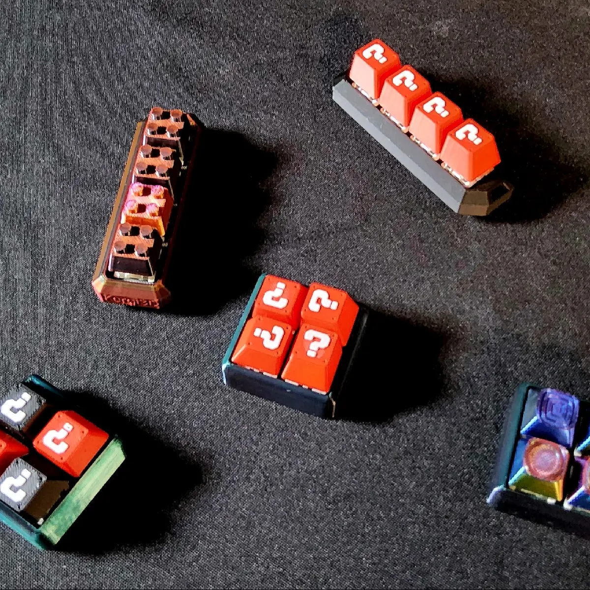 Four-Button Fidget Clickers for Stress Relief - Perfect for Keeping Hands Busy!