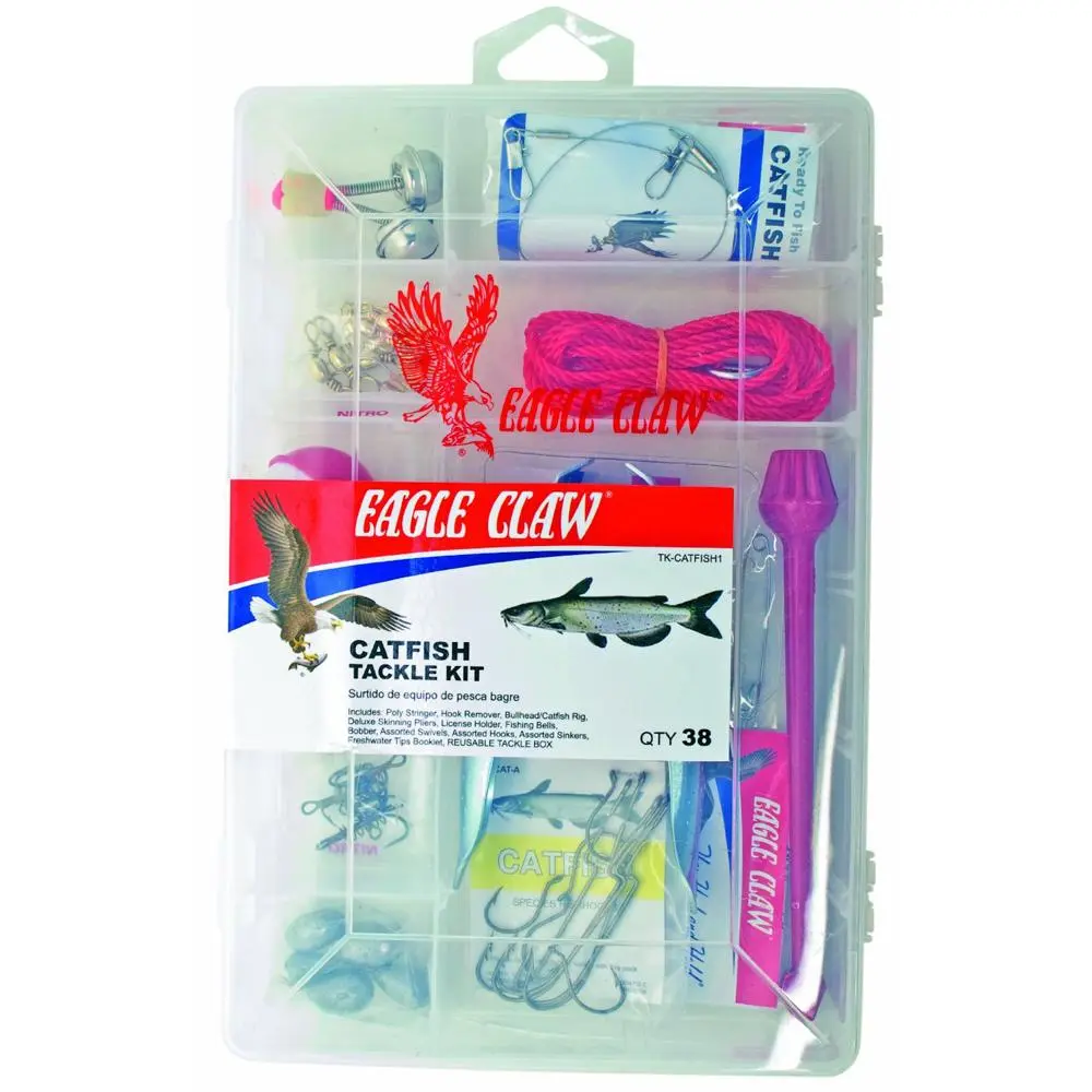Eagle Claw Catfish Fishing Tackle Kit