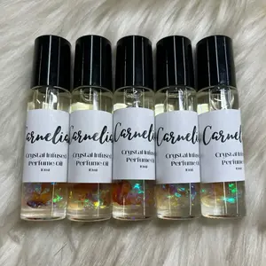 Carnelian Crystal Infused Oil Roller - Slay’d Studio