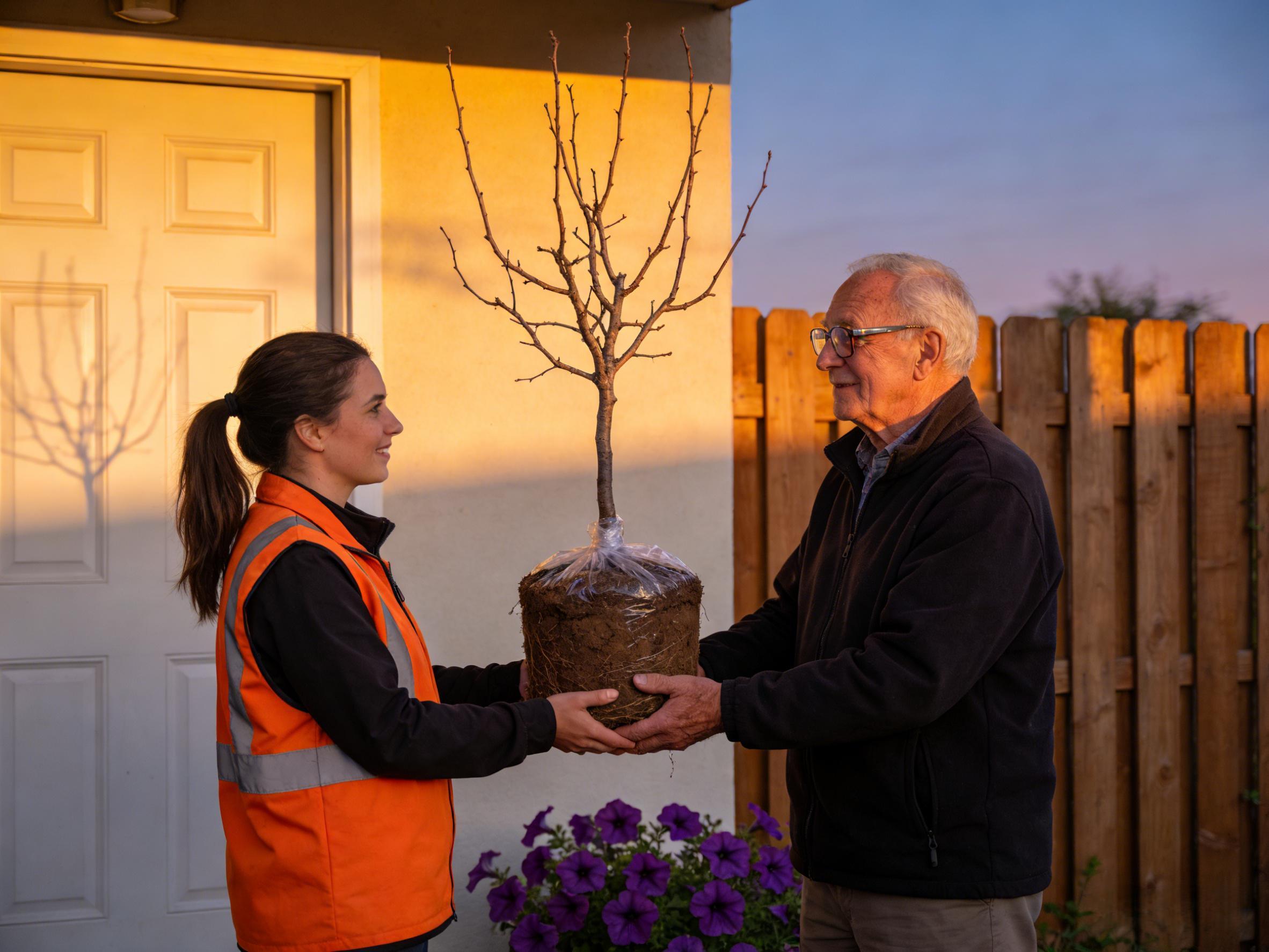 Live Exclusive Heirloom Non-GMO Grafted Plum Tree Sapling – Live Perennial Fruit Tree for Outdoor Garden & Backyard Planting