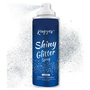 Glitter Spray for Hair, Body & Face – Silver Shimmer Mist, Long-Lasting & Fast-Drying – Perfect for Festivals, Stage, Parties, and Proms