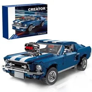 HEGOA 1680-Pieces Awesome Racing Car blocks Set: A Collector's Edition Sports Car Model, The Perfect Gift for Racing Enthusiasts