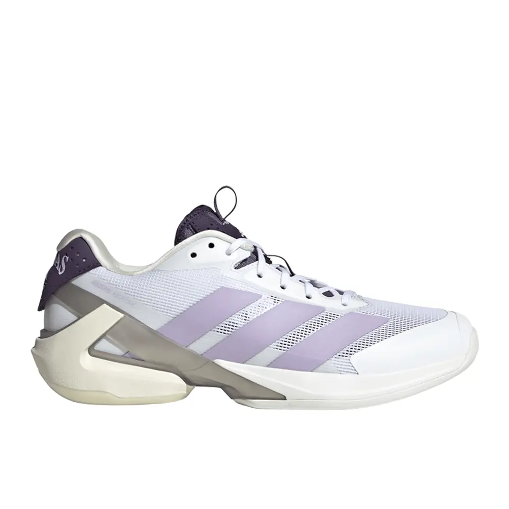 adidas Womens Adizero Ubersonic 5 Tennis Sneakers Shoes - Purple, White
