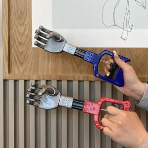 TikTok Hot-Selling Mechanical Arm All-Purpose Pickup Hand Pull Machine Anti-Freeze Hand Children's Novelty Fun Toy 2-Pack