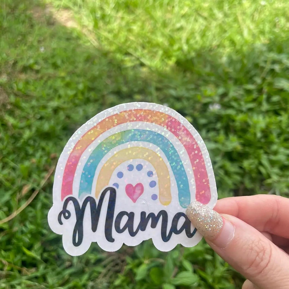 Mama Rainbow Sticker