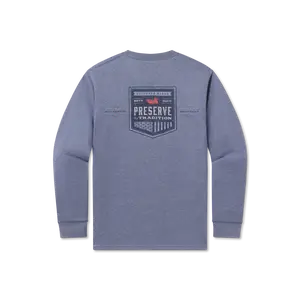 Southern Tradition Crest Tee - Long Sleeve