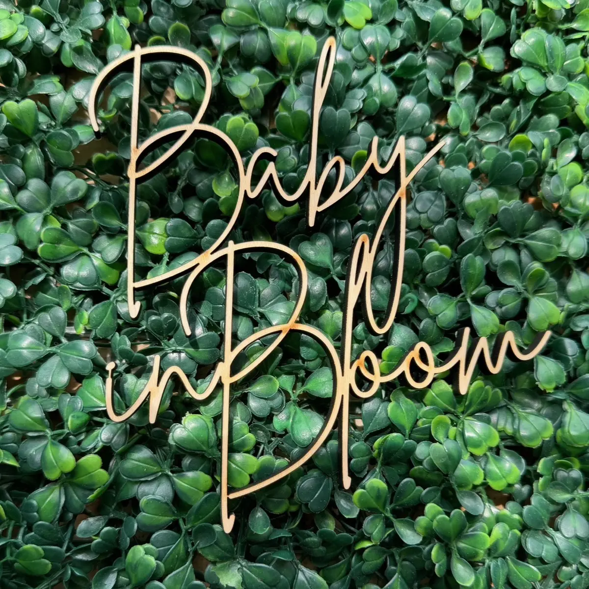 Baby in Bloom Cake Charm