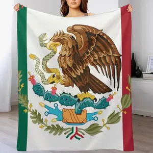 Show off your colors - Mexico Throw Blanket Picnic Plush Summer Beddings for sofa Blankets  Gentle on the skin, soft and comfortable, a household essential.