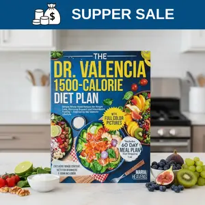 The Dr. Valencia Lifestyle Meal Planner: Easy 60-Day Low-Carbohydrate Meal Plan for Busy Women | Simple for Beginners | Valencia-Inspired Whole Food Guide to Support Energy and Hormones.