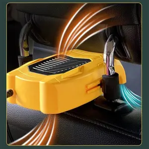 Mini Car Seat Back Cooling Fan - 3-Speed, 5W Power, Silent Operation, Small Size, USB Plug-In Headrest-Mounted Portable Cooler for Rear Car Passengers, Summer Essential Automotive Interior Accessory,summervibes