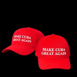 Make Cuba Great Again Adjustable Baseball Cap x3 pack - Gorra hacer Cuba grande de nuevo x3