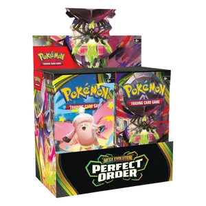 Perfect Order English Booster Box Pokemon Mega Evolution Sealed