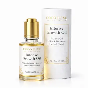 Hair Growth Oil| Batana oil, & Black Turmeric for Fast Hair Growth Thicker Edges Stronger Roots Prevents Breakage Reduces Split Ends Heat Protectant Treatment 1 oz