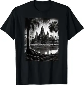 100%cotton Vintage Cambodia - Angkor Wat Siem Reap T-Shirt