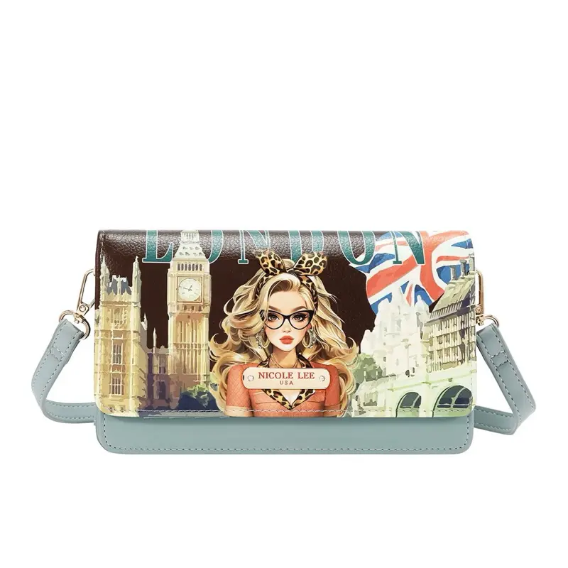Phone Wallet Crossbody Bag - Compact Hands-Free Accessory for Daily Errands, Travel
