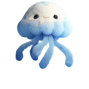 Cute Jellyfish Plush Toy, Soft and Comfortable Hug Doll, Ideal Gift for Kids and Adults, Ocean Theme Plush Pillow Stuffed Animal