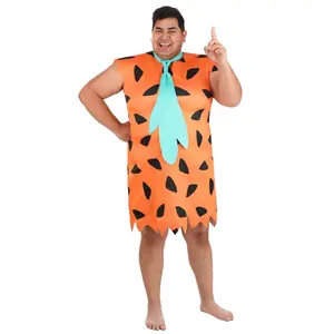Men's Plus Size The Flintstones Fred Flintstone Costume Men's Plus Size The Flintstones Fred Flintstone Costume