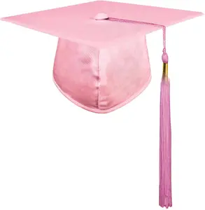 GraduatePro Kindergarten Graduation Cap Class of 2025 with Tassel Preschool Kids for Boys Girls Adjustable Elastic