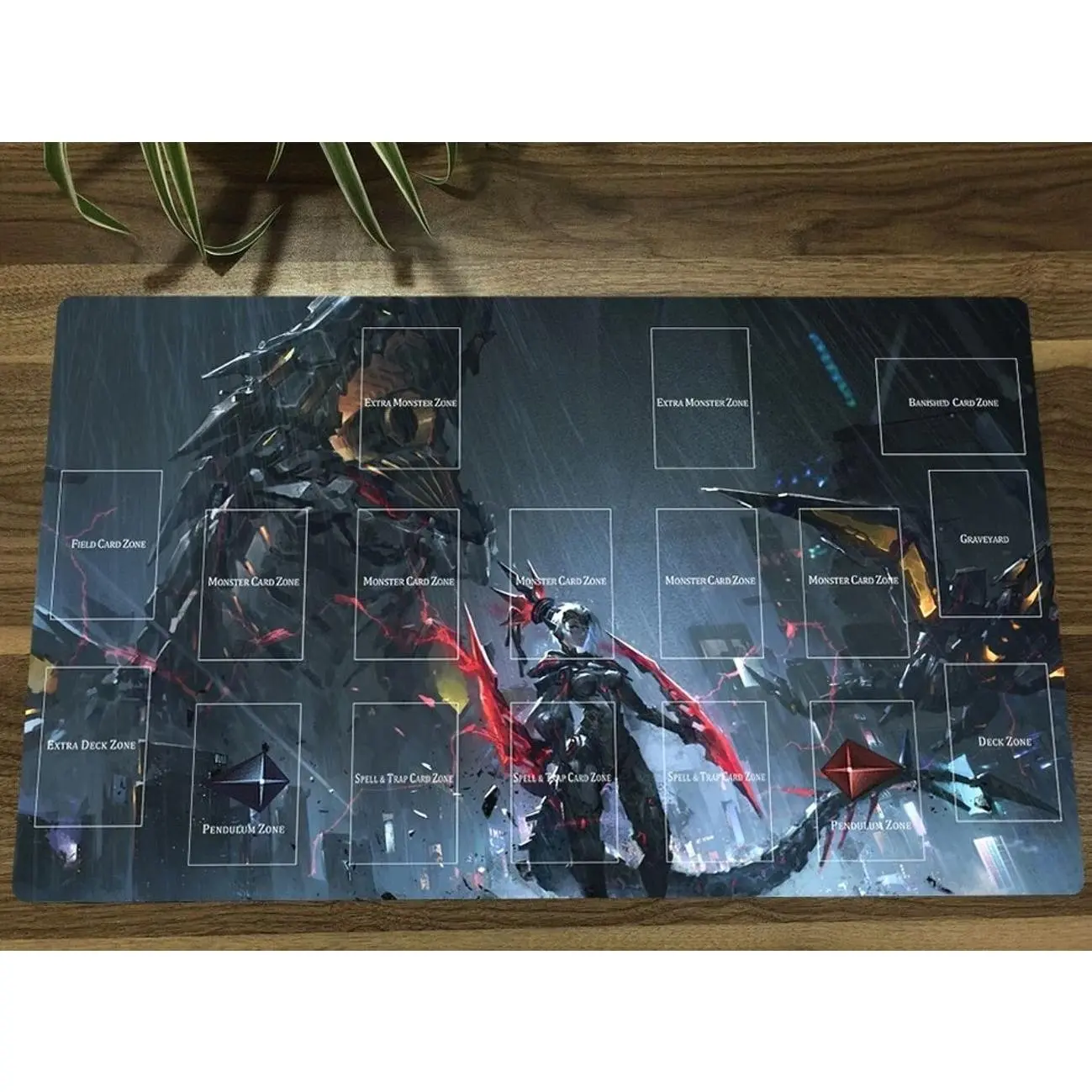 YuGiOh Playmat Dinomorphia Kentregina TCG CCG Mouse Pad Trading Card Game Mat
