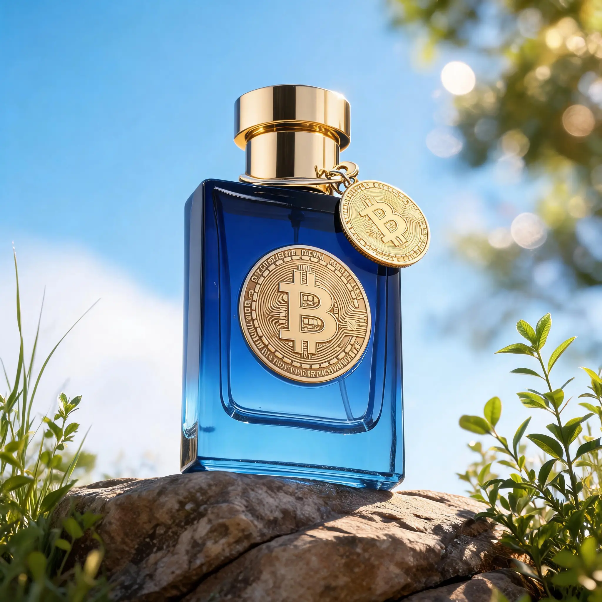 AERELUNE Urban Man Digital Gold — long-lasting signature perfume, Crypto Inspired Signature Fragrance, day gift set
