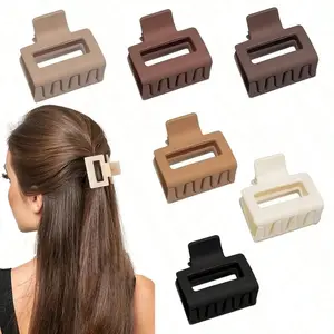6 Pack Claw Clips for Women Girls Small Hair Clips for Thin or Medium Hair in Assorted Colors