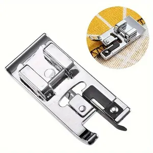 2/4pcs Overlock Sewing Machine Overlock Presser Foot Tool Perfect For Low Shank Snap-on Singer And Brother Machines