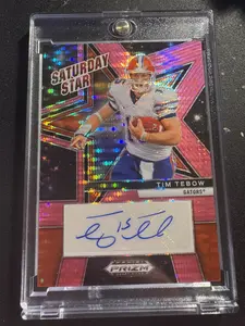 Tim Tebow 5/5 AUTO Saturday Star