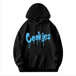 2024 New Anime Cookies Printed Fleece Sweatshirts and Hoodies for Men and Women Ideal for Autumn and Winter Soft